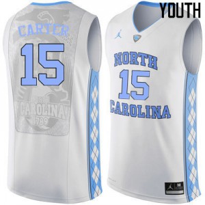 Vince Carter North Carolina Tar Heels Jordan Brand Alumni Limited  Basketball Jersey - Carolina Blue